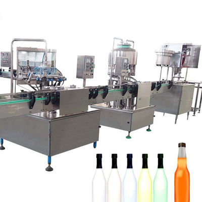Trung Quốc 1000 Bph Thiết bị đóng chai nước giải khát có ga / Thiết bị đóng chai nóng nhà cung cấp