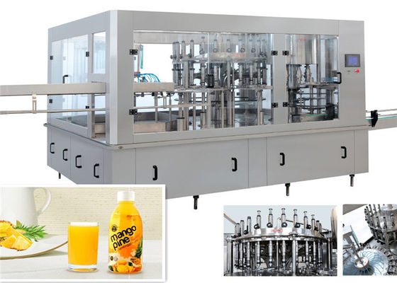 Trung Quốc Máy làm đầy chất lỏng chạy bằng điện Monoblock / Thiết bị đóng chai nước ép xoài nhà cung cấp