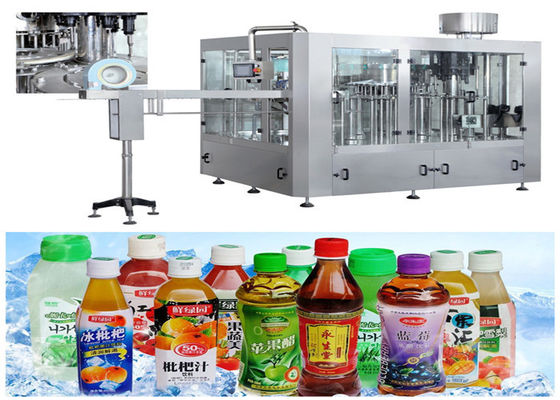 Trung Quốc PET Chai Monoblock Máy chiết rót chất lỏng Dễ dàng vệ sinh cho nước ép trái cây tươi nhà cung cấp