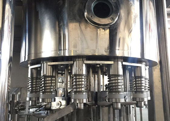 12 Đầu đóng nắp Thiết bị đóng chai nước trái cây quy mô nhỏ / Máy rót chai nhựa nhà cung cấp