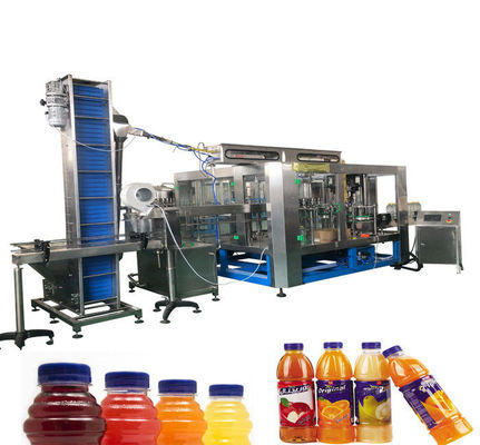 Máy đóng chai nước trái cây cô đặc 3 trong 1 / Thiết bị rót nước trái cây cho chai Pet nhà cung cấp