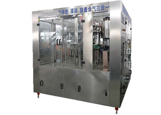 Thiết bị đóng chai nước giải khát có ga SUS304 Máy rót chai nhựa nhỏ nhà cung cấp