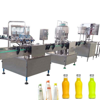 1000 Bph Thiết bị đóng chai nước giải khát có ga / Thiết bị đóng chai nóng nhà cung cấp