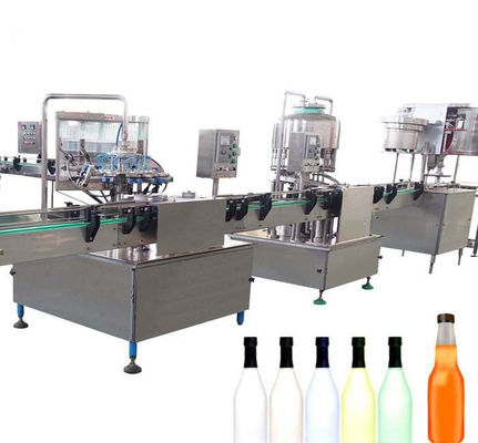 Dễ dàng vận hành Máy làm đầy nước giải khát có ga / Máy làm đầy nước Soda nhà cung cấp