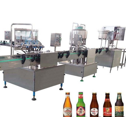 Máy làm đầy nước giải khát có ga SS304, Máy rót bia nhỏ Splity Tpe nhà cung cấp