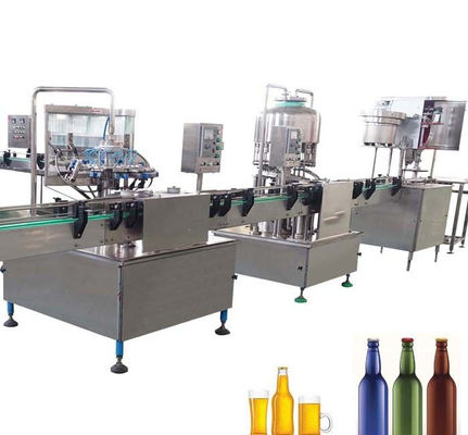 Máy làm đầy nước giải khát có ga SS304, Máy rót bia nhỏ Splity Tpe nhà cung cấp