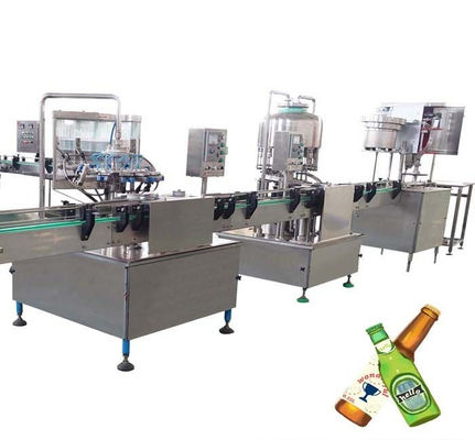 Máy làm đầy nước giải khát có ga SS304, Máy rót bia nhỏ Splity Tpe nhà cung cấp