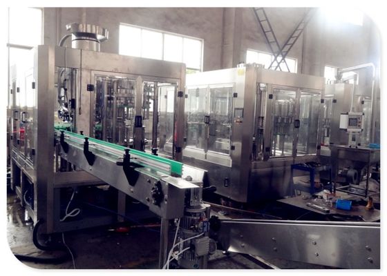 Máy chiết rót chất lỏng Monoblock tốc độ cao, máy đóng chai nước khoáng nhà cung cấp