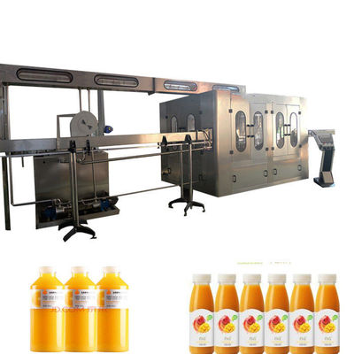 2000BPH 500ml Thiết bị nước trái cây đóng chai 3 trong 1 nhà cung cấp