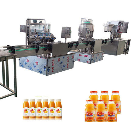 Máy rót và đóng chai nước trái cây Công suất 2000BPH nhà cung cấp