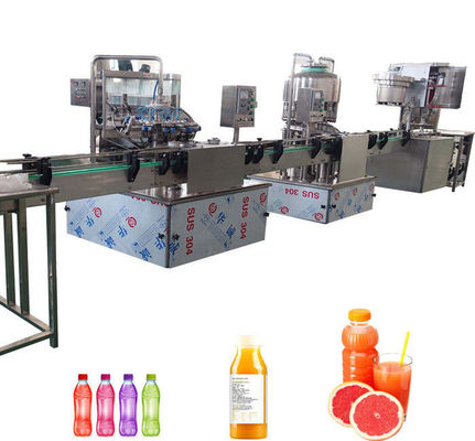 Máy rót và đóng chai nước trái cây Công suất 2000BPH nhà cung cấp