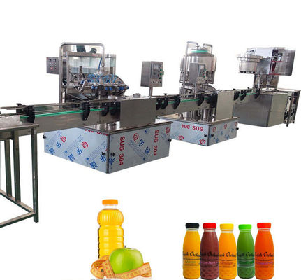 Máy rót và đóng chai nước trái cây Công suất 2000BPH nhà cung cấp